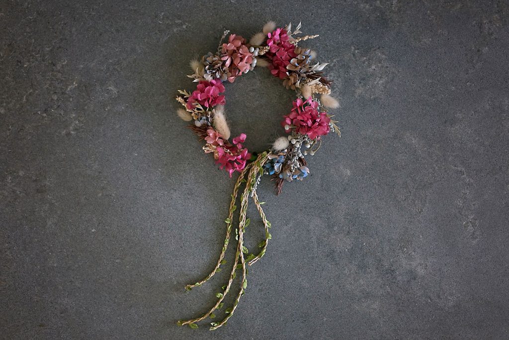 Dried Flower Crown Kit Flower Cafe