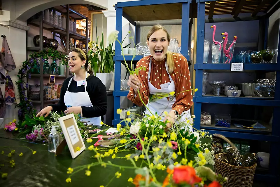 Tussie Mussies Workshop Flower Cafe