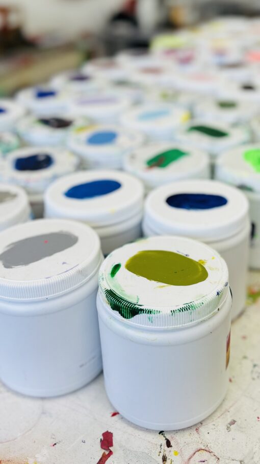 Beautiful Chaos: Abstract Acrylic Blooms - An Intuitive Painting Experience - Image 13