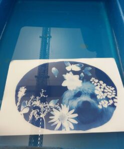 💙 For the Love of Blue: Cyanotype Workshop 12 Cyanotype Workshop Flower Cafe example 3