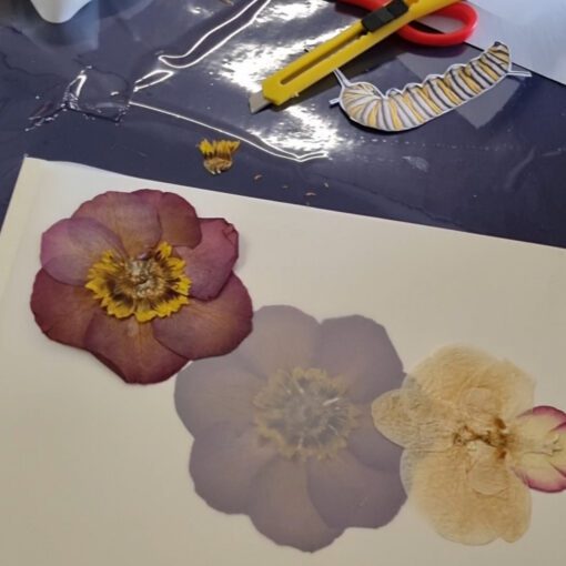 Mixed Media Floral Collage Workshop with Chloe image 1