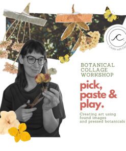 Mixed Media Floral Collage Workshop with Chloe Featured image